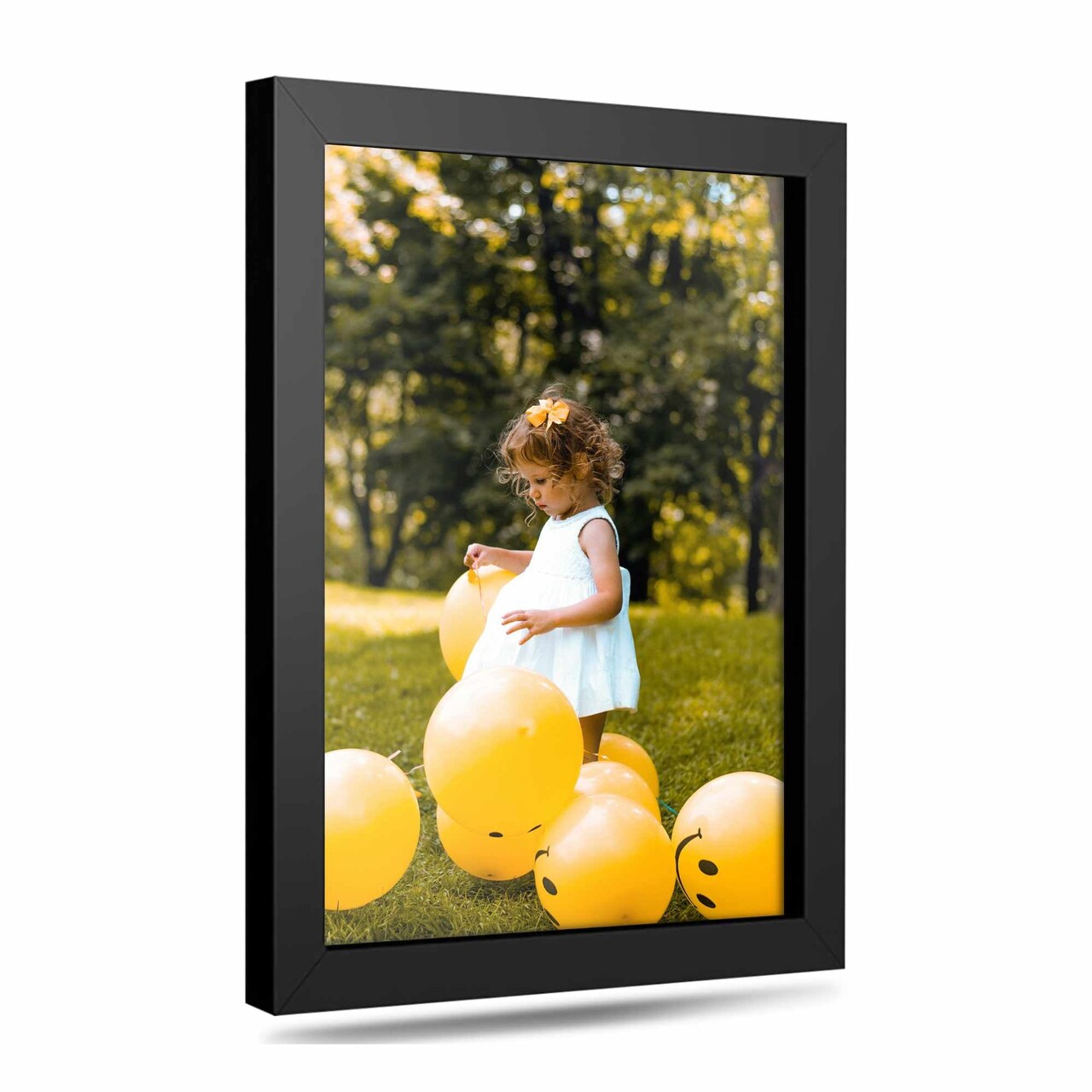Basic Black 46x33 Poster Frame – Large Frame for Photos, Posters & Art - Thin .75 inch
